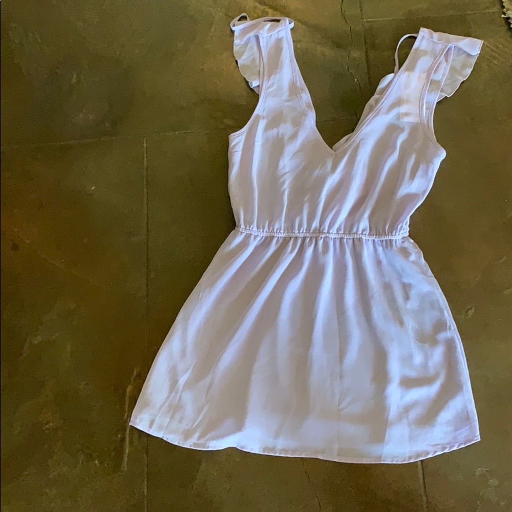 Deep V Dress